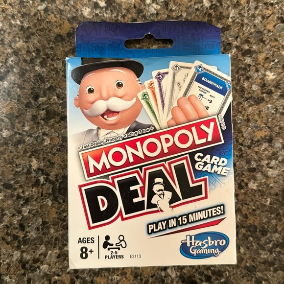 Mattel Other - NEW Monopoly DEAL card game set